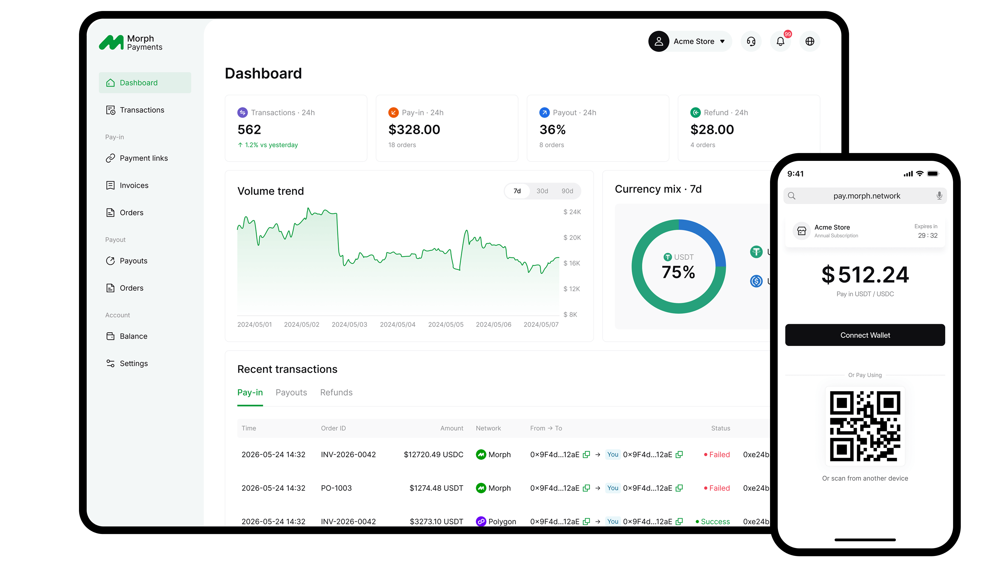 Morph Payments Platform